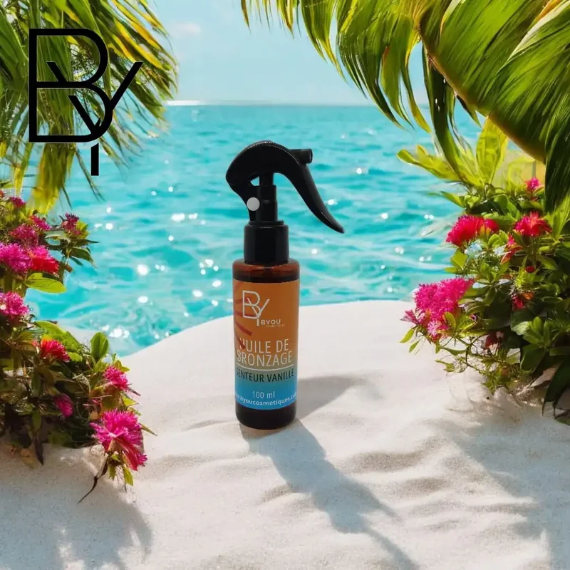 Huile de Bronzage Senteur Vanille
