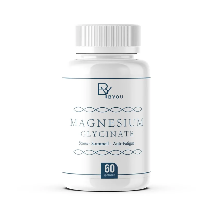 Glycinate de Magnésium - Stress, Sommeil, Anti-Fatigue